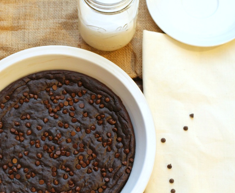 Brownie Pie (Paleo, Sugar-free) Recipe by Coconut Contentment